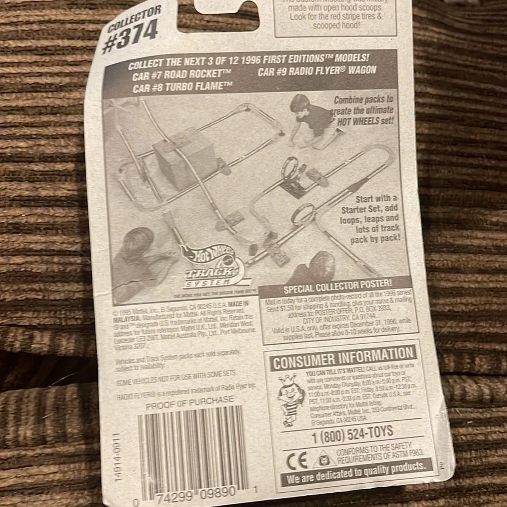 Mattel original packaging